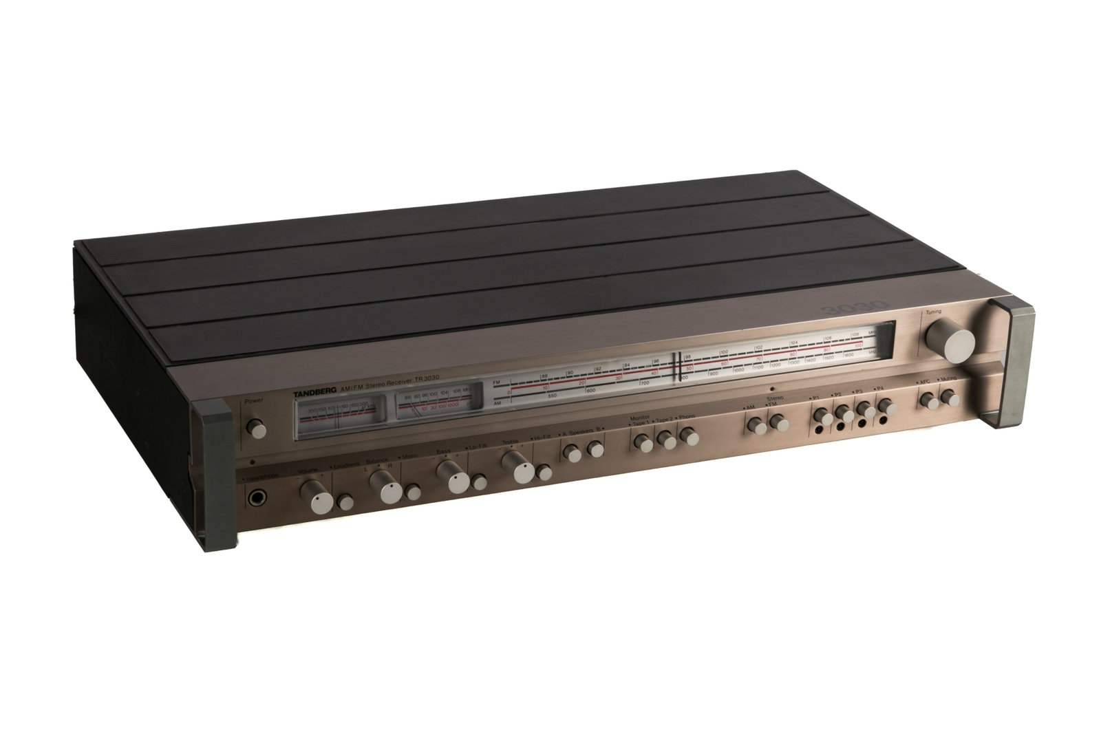 TANDBERG AM/FM STEREO RECIEVER TR3030: Personally owned by Gordon Lightfoot. Together with original owners manual.