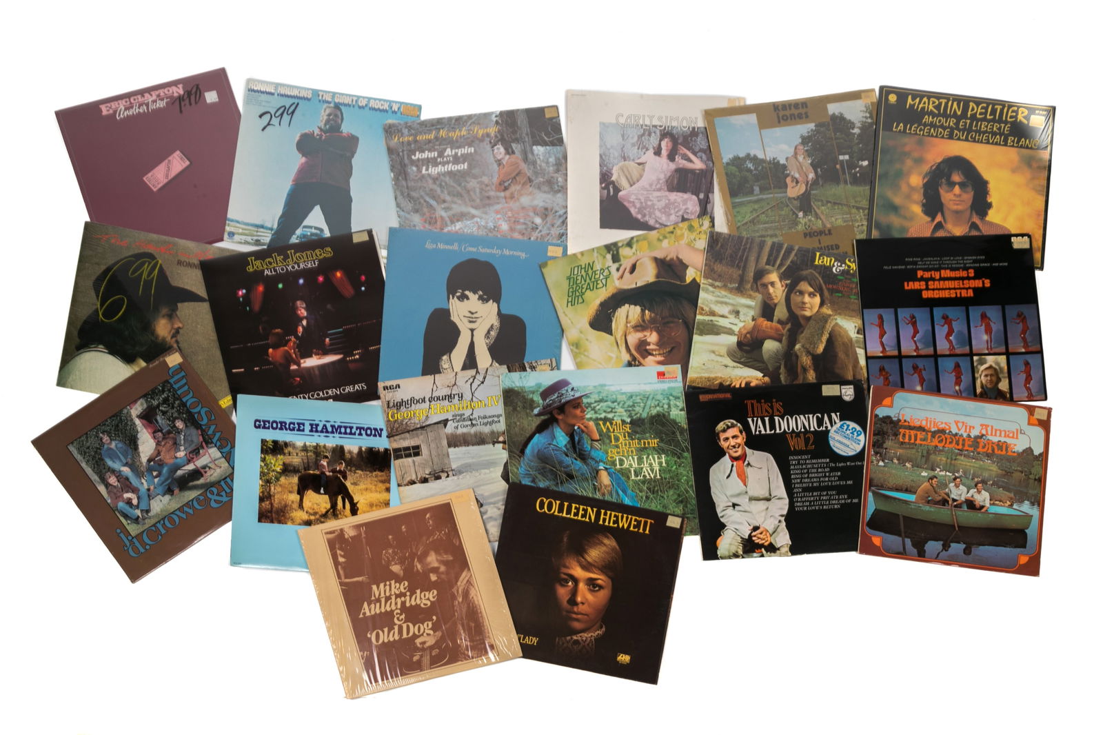 TWENTY RECORDS: LIGHTFOOT'S PERSONAL COLLECTION (1 of 1)