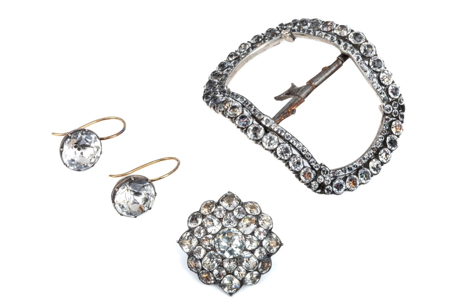 GEORGIAN & VICTORIAN BLACK DOT PASTE COLLECTION (1 of 2)