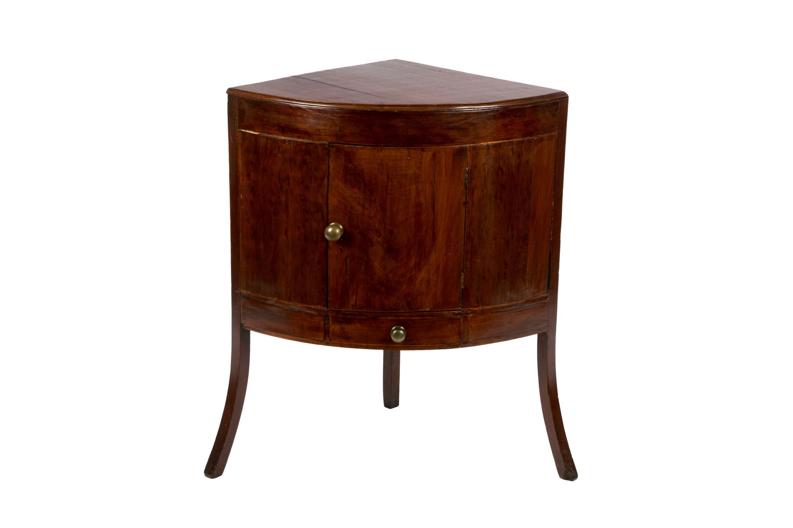 GEORGIAN MAHOGANY CORNER WASH STAND (1 of 4)