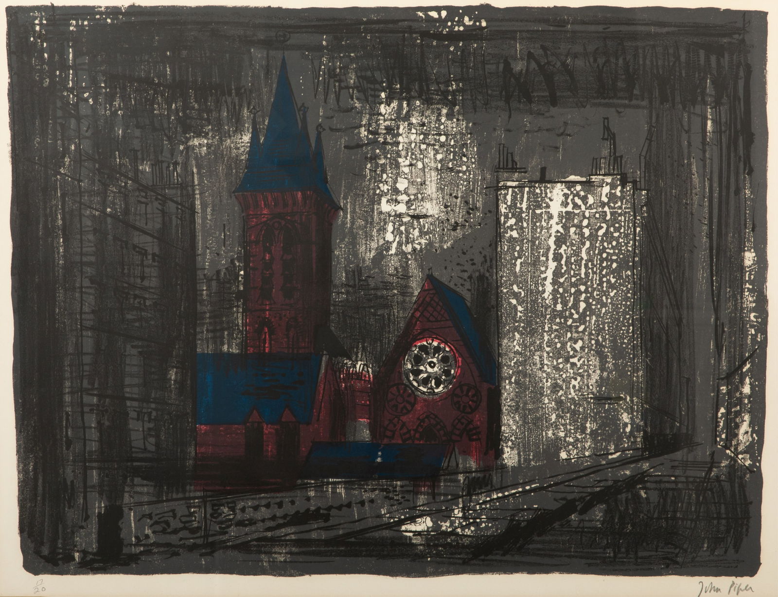 JOHN PIPER (British, 1903-1992) (1 of 4)