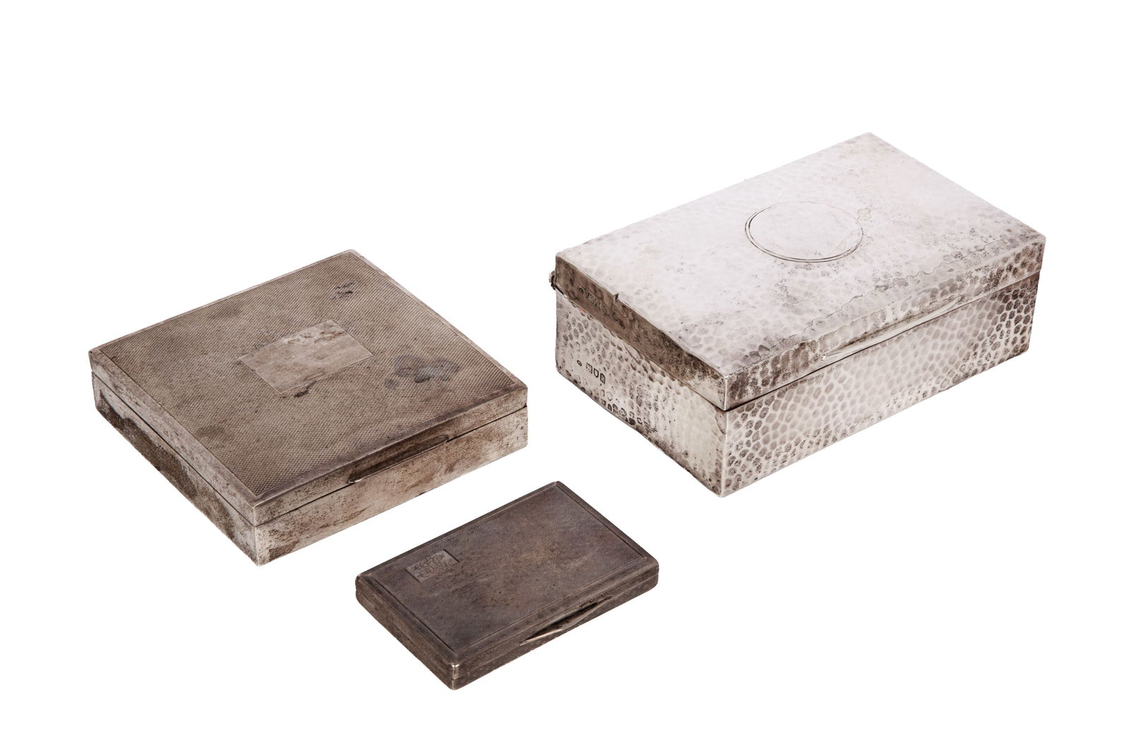THREE SILVER BOXES (1 of 7)