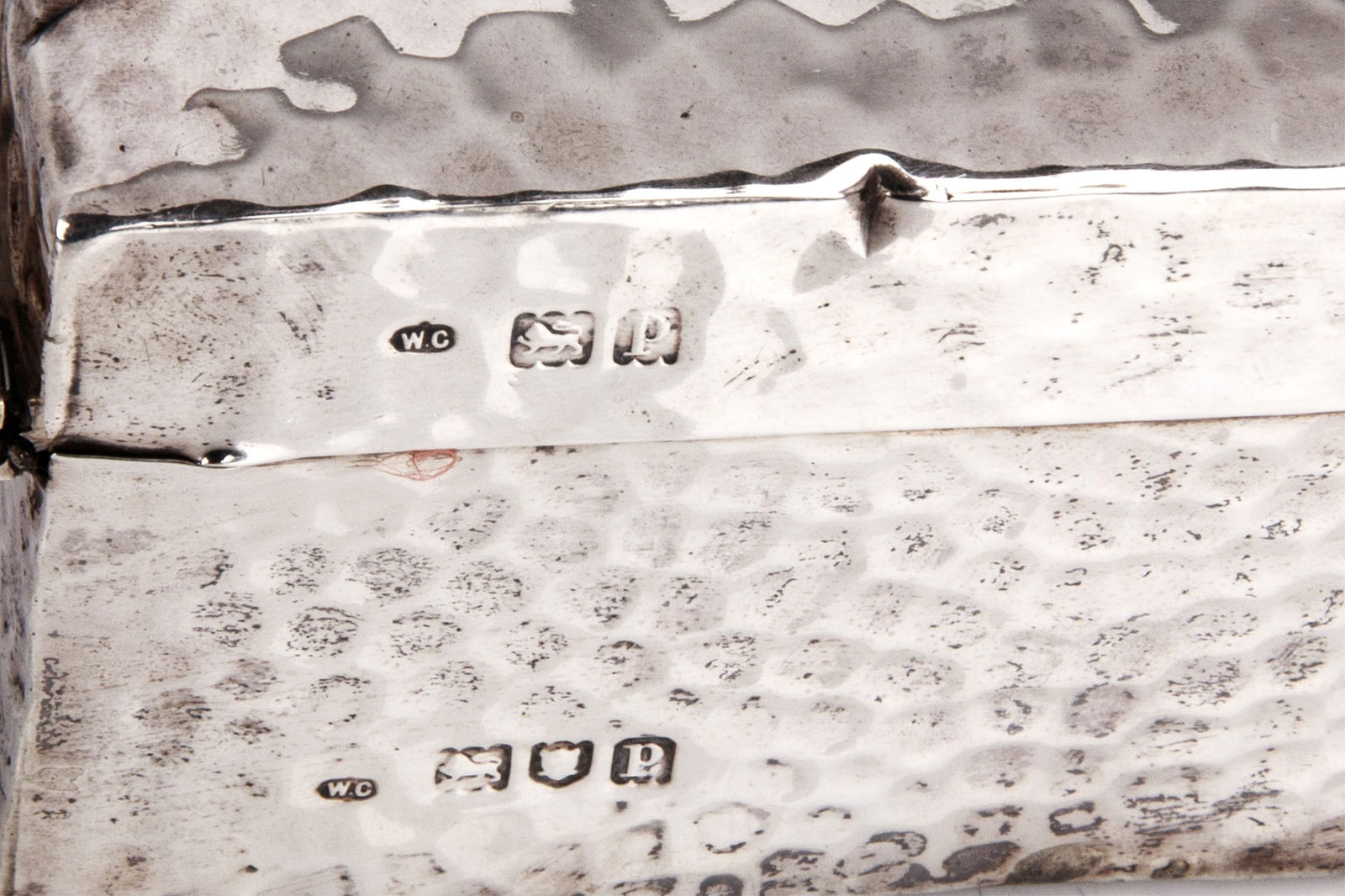 THREE SILVER BOXES - 5