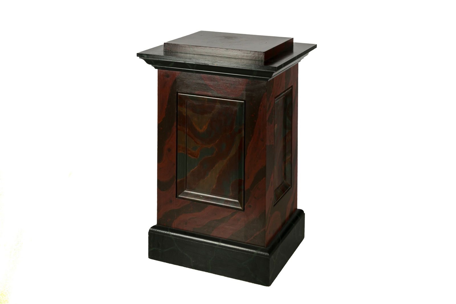 FAUX PAINTED PEDESTAL (1 of 3)