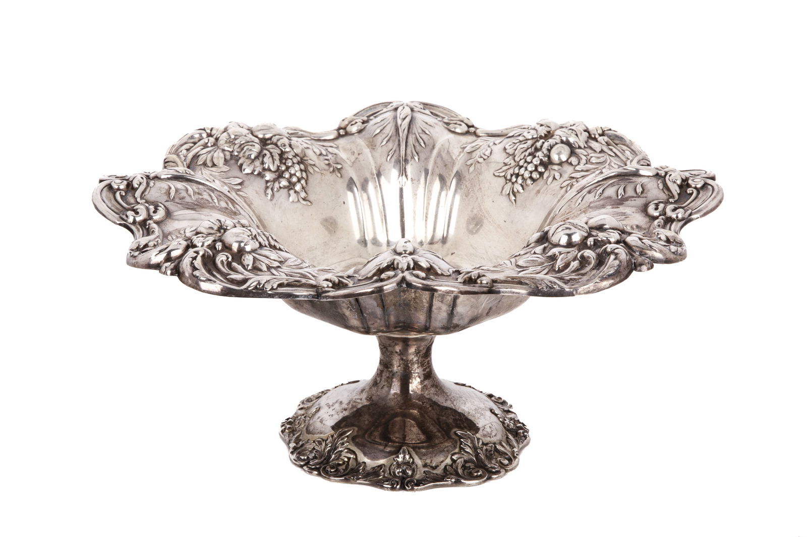 REED & BARTON FRANCIS SILVER CENTREPIECE, 830g (1 of 4)