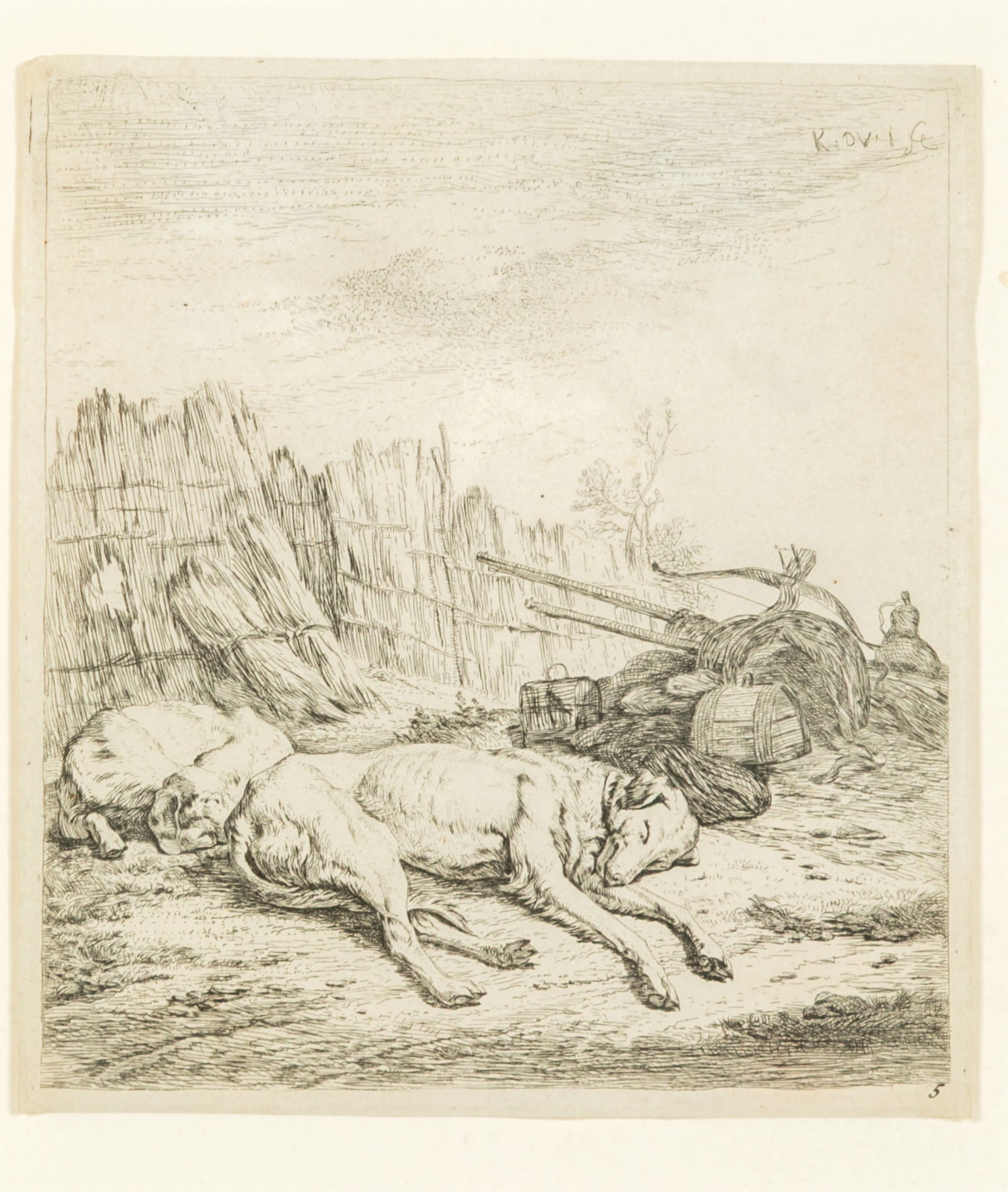 KAREL DUJARDIN (Dutch, 1626-1678) (1 of 4)