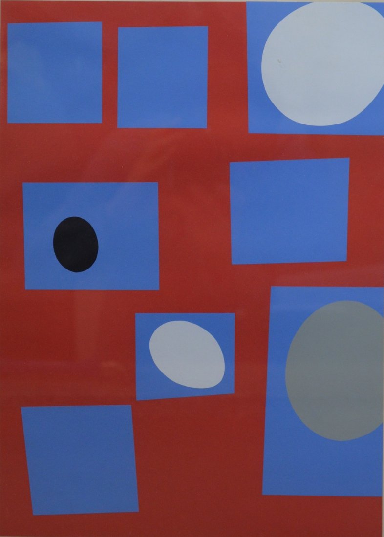 JEAN ARP (French, 1886 – 1966): UNTITLED Serigraph 90/135 17 in. x 12 in. (43.2 cm. x 30.5 cm.)