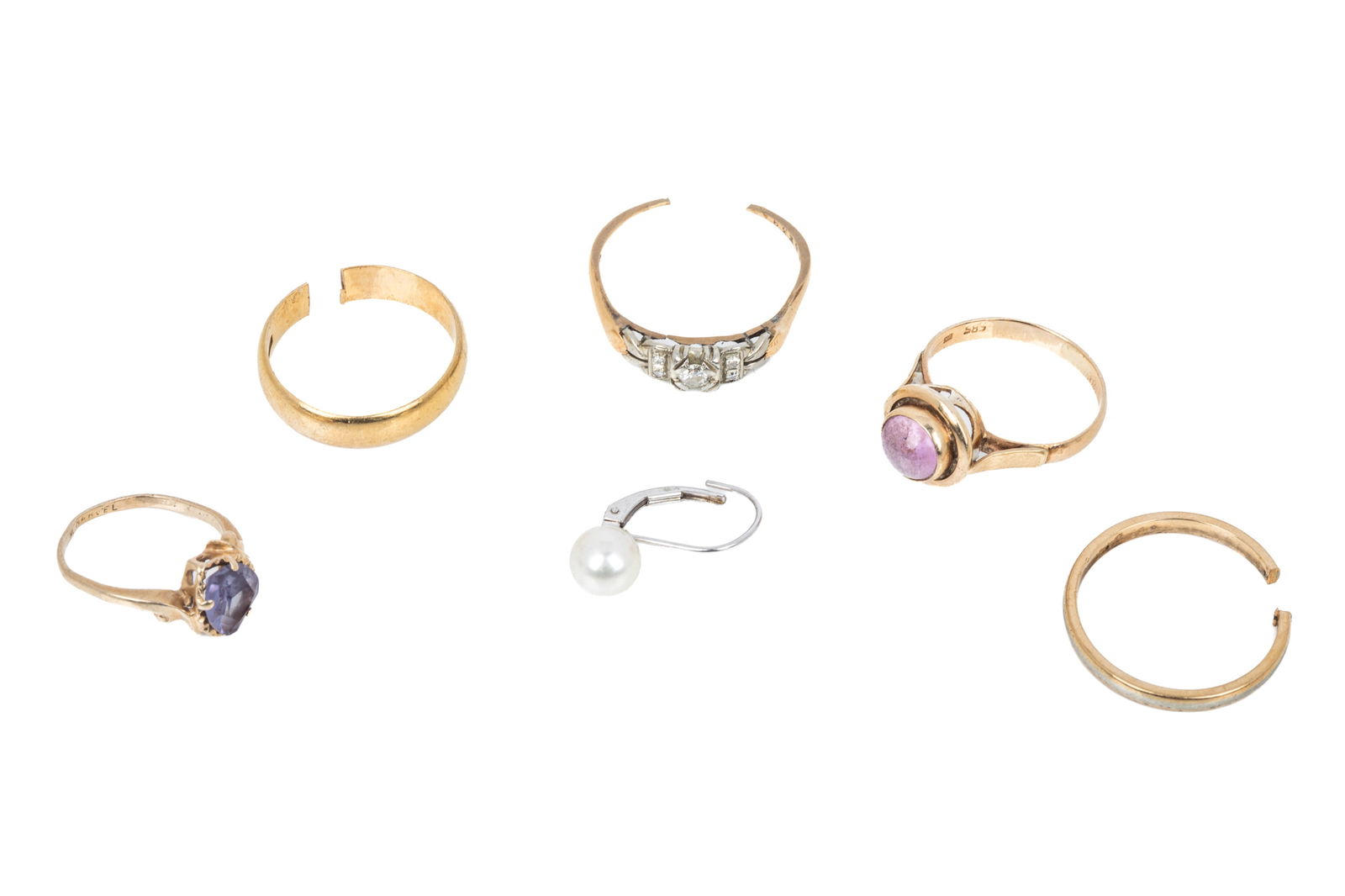 MIXED GOLD JEWELLERY 14.4g (1 of 8)