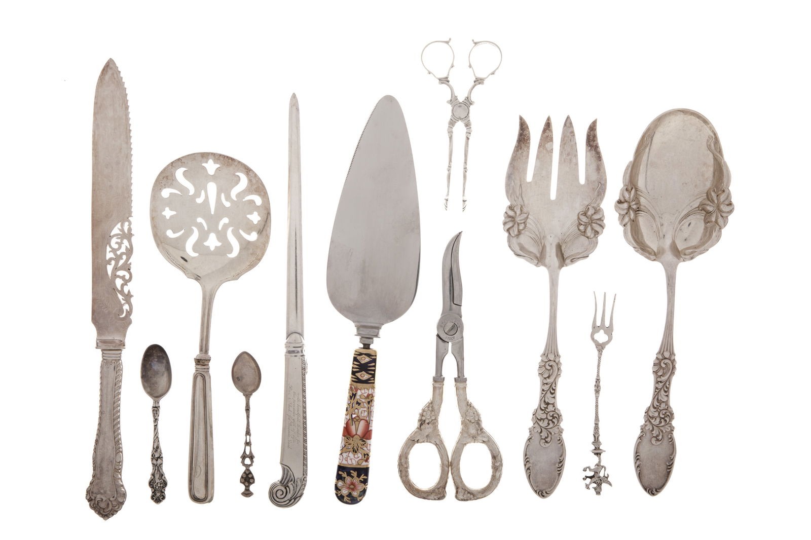 GROUP OF STERLING FLATWARE, 312g (1 of 5)