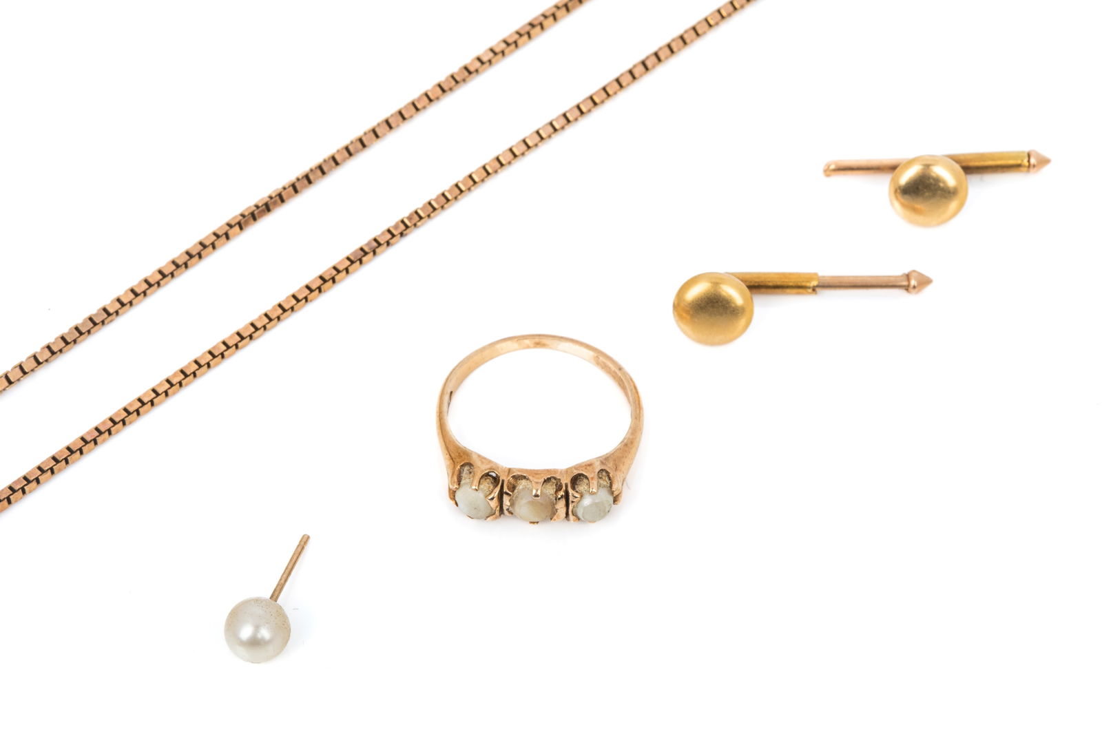 MIXED GOLD JEWELLERY 14.1g (1 of 4)