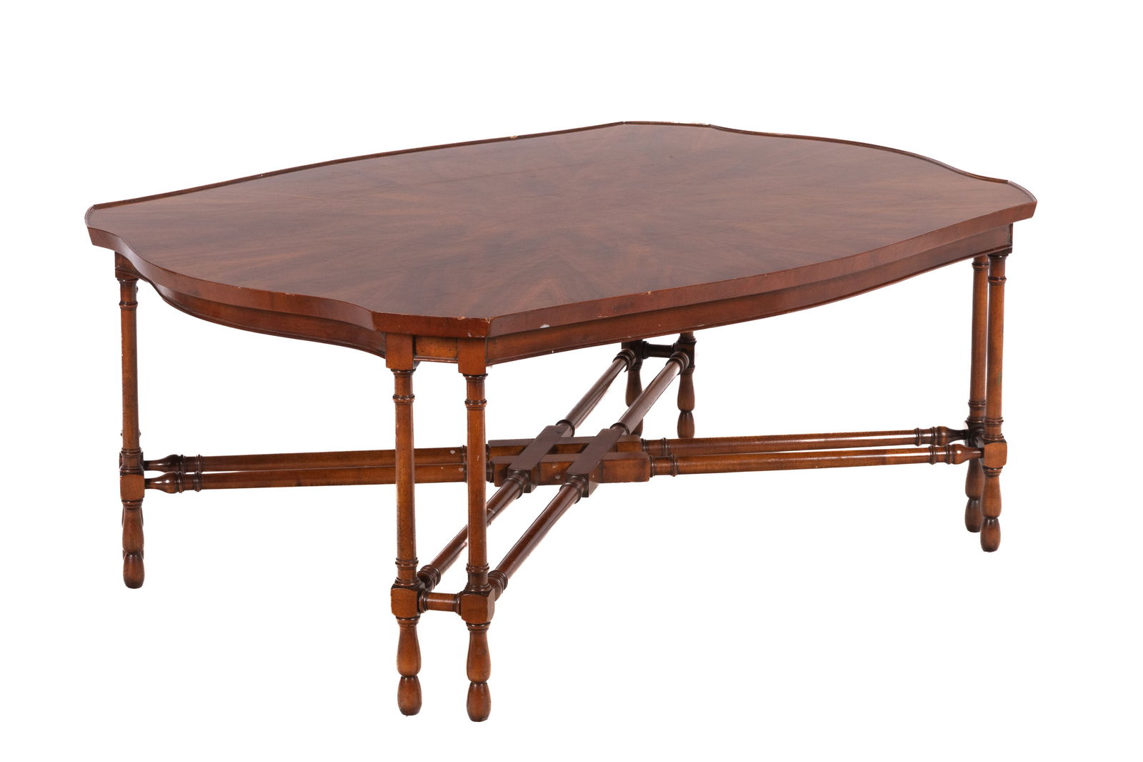 WELLINGTON HALL MIXED WOOD COFFEE TABLE (1 of 6)