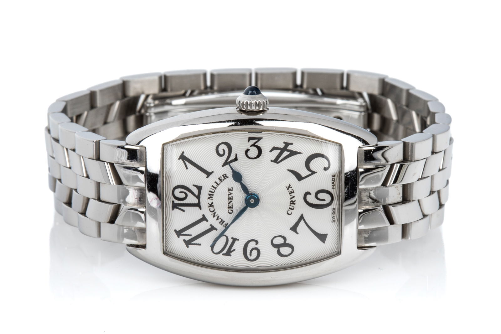 FRANCK MULLER CINTREE CURVEX 1752 QZ STEEL, PAPERS (1 of 10)