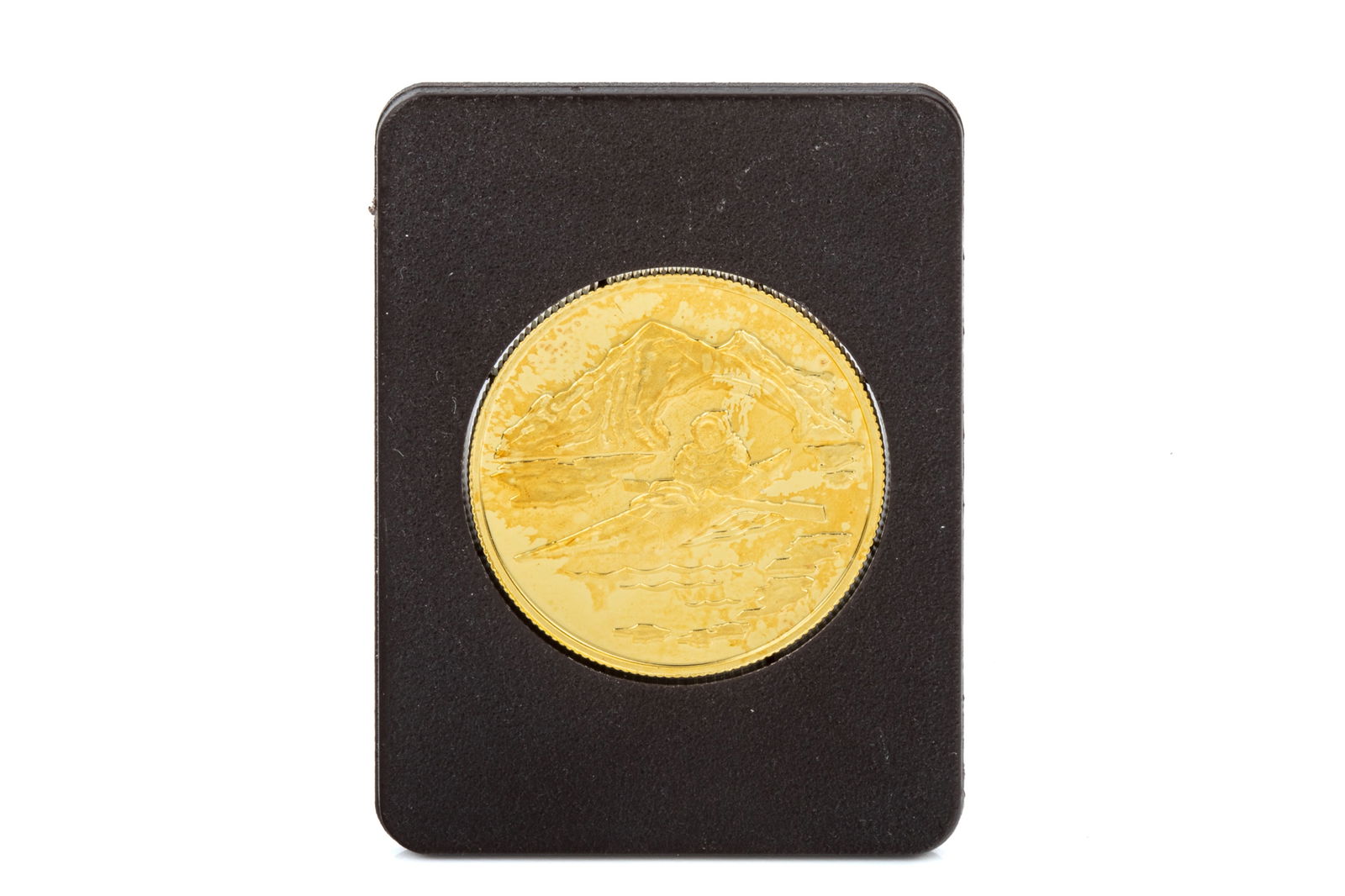 1980 $100 CANADIAN GOLD COIN 22K 16.96g, COMPLETE: Measuring 27mm in diameter, weighing 16.965 grams. Royal Canadian Mint coin made up of 91.66% fine gold and 8.34$ fine silver. Complete with presentation box, outer box, pamphlet, and inspection recei