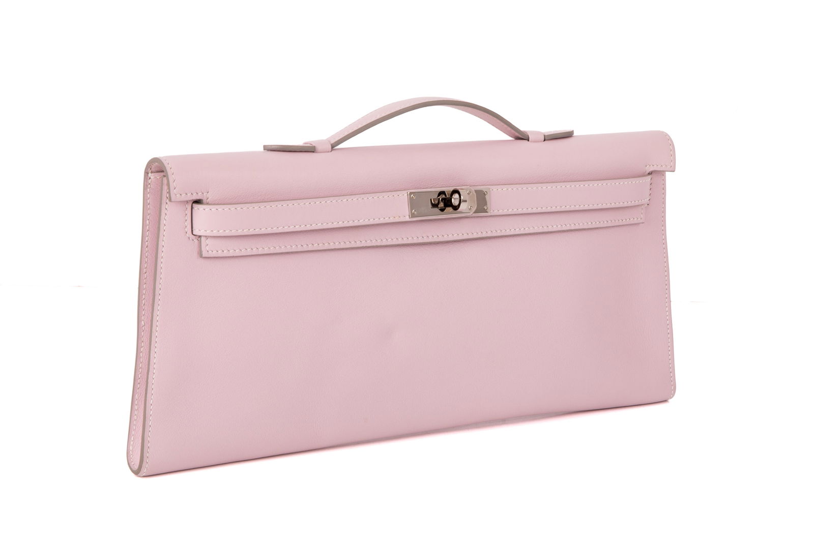 HERMES KELLY CUT MAUVE PALE SWIFT PALLADIUM, 2008 - 2