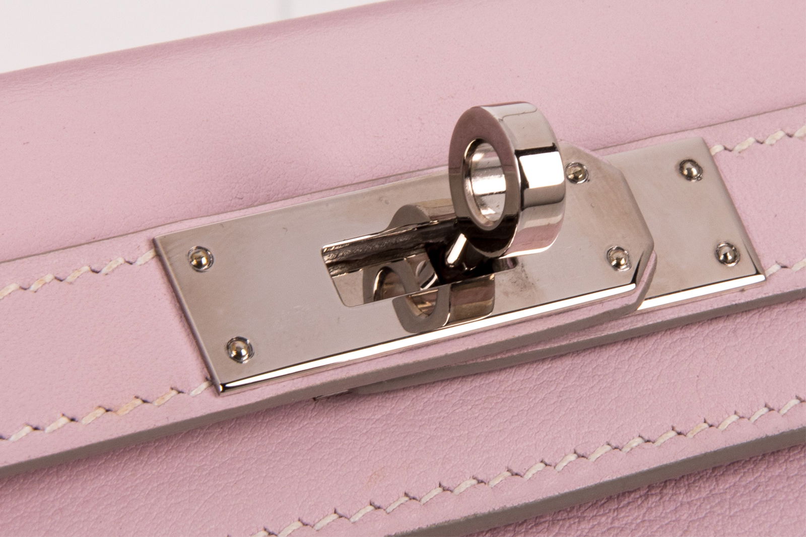 HERMES KELLY CUT MAUVE PALE SWIFT PALLADIUM, 2008 - 3