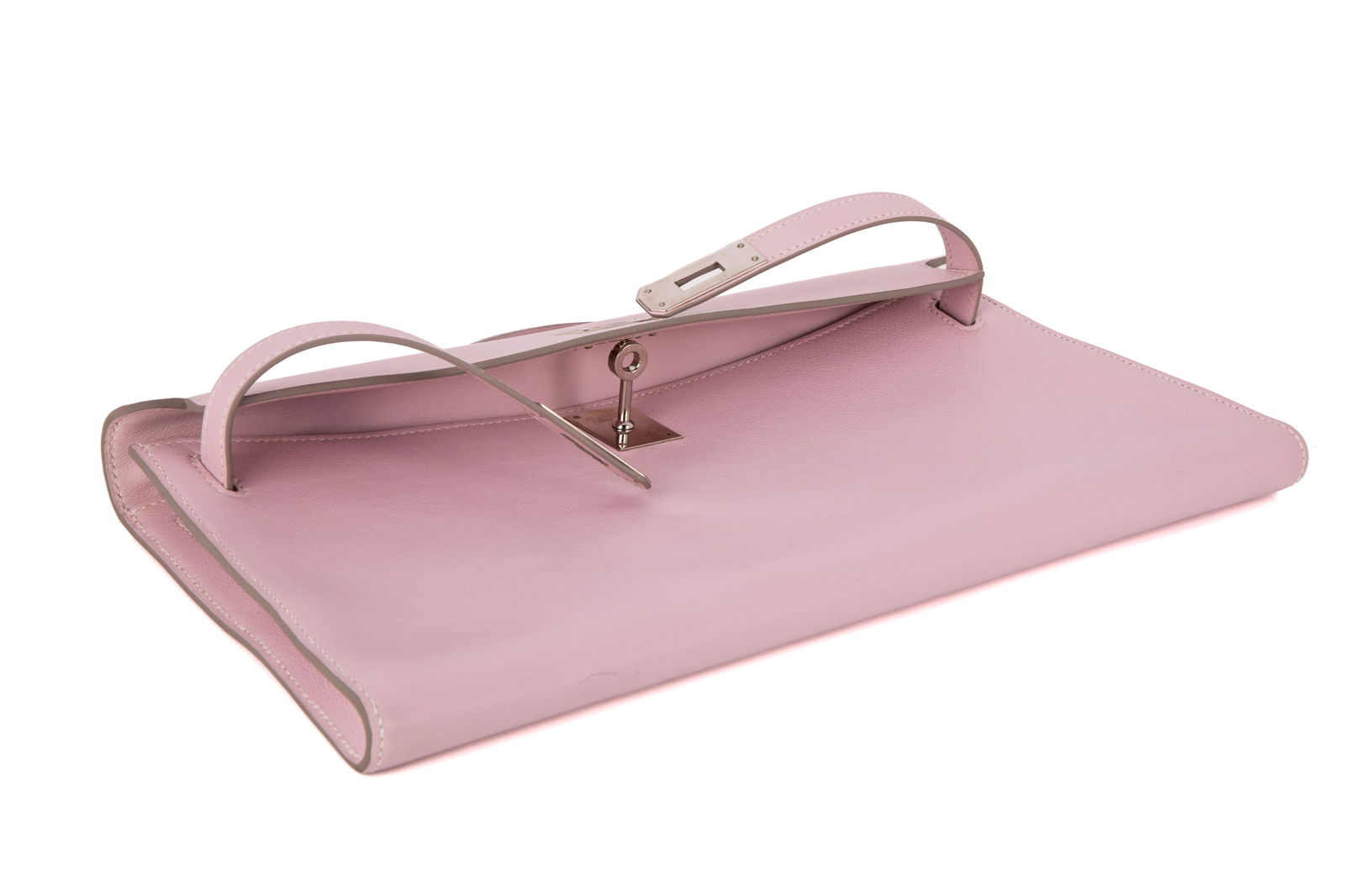 HERMES KELLY CUT MAUVE PALE SWIFT PALLADIUM, 2008 - 6