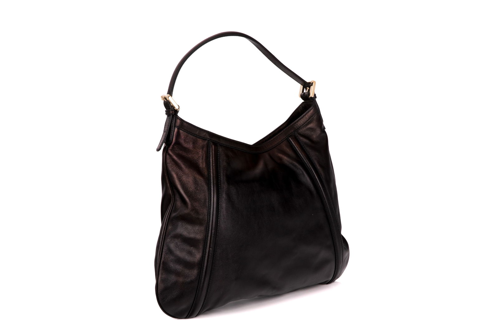 GUCCI BLACK MEDIUM BRITT HOBO BAG - 3