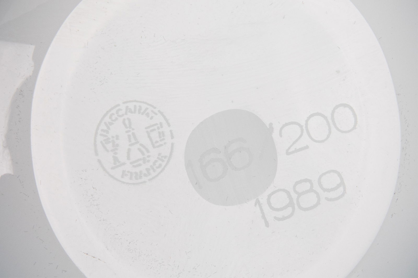 FIVE GLASS PAPERWEIGHTS - 2