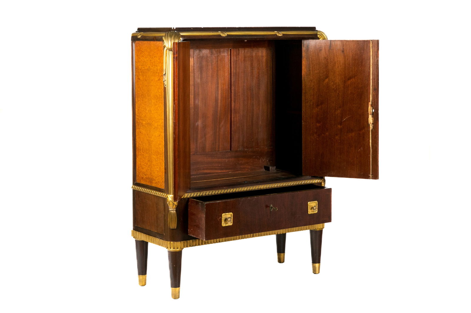 HAENTGES FRERES FRENCH ART DECO CABINET - 3