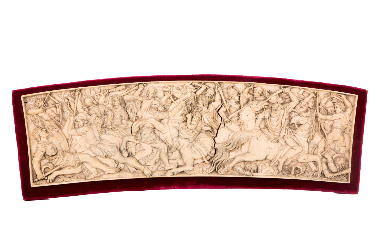 ANTIQUE FINELY CARVED DIEPPE PANEL (1 of 6)