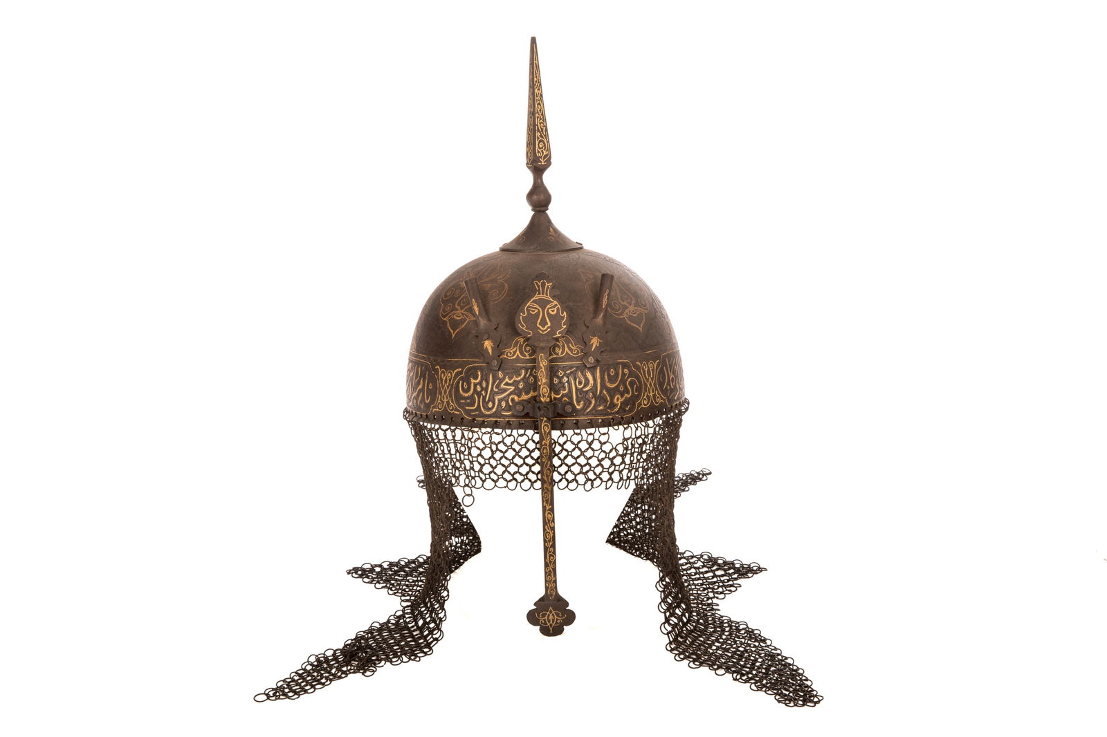 INDO-PERSIAN MILITARY HELMET KULAH KHUD (1 of 7)
