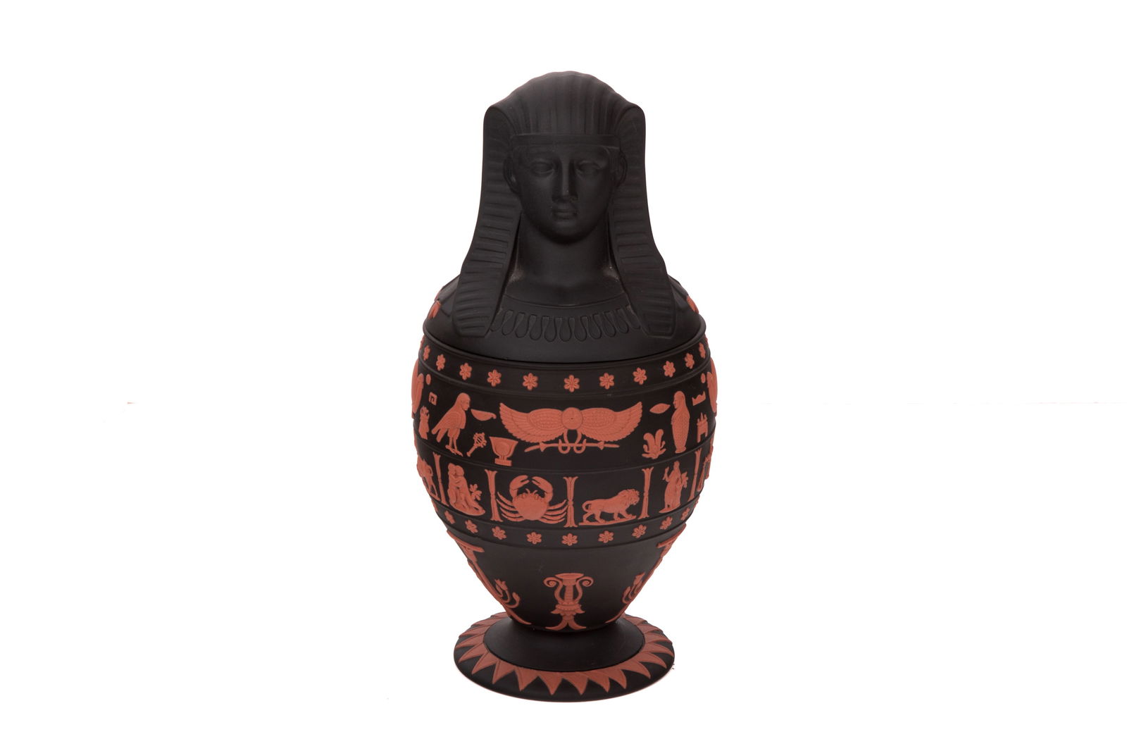 WEDGWOOD JASPERWARE CANOPIC JAR (1 of 6)