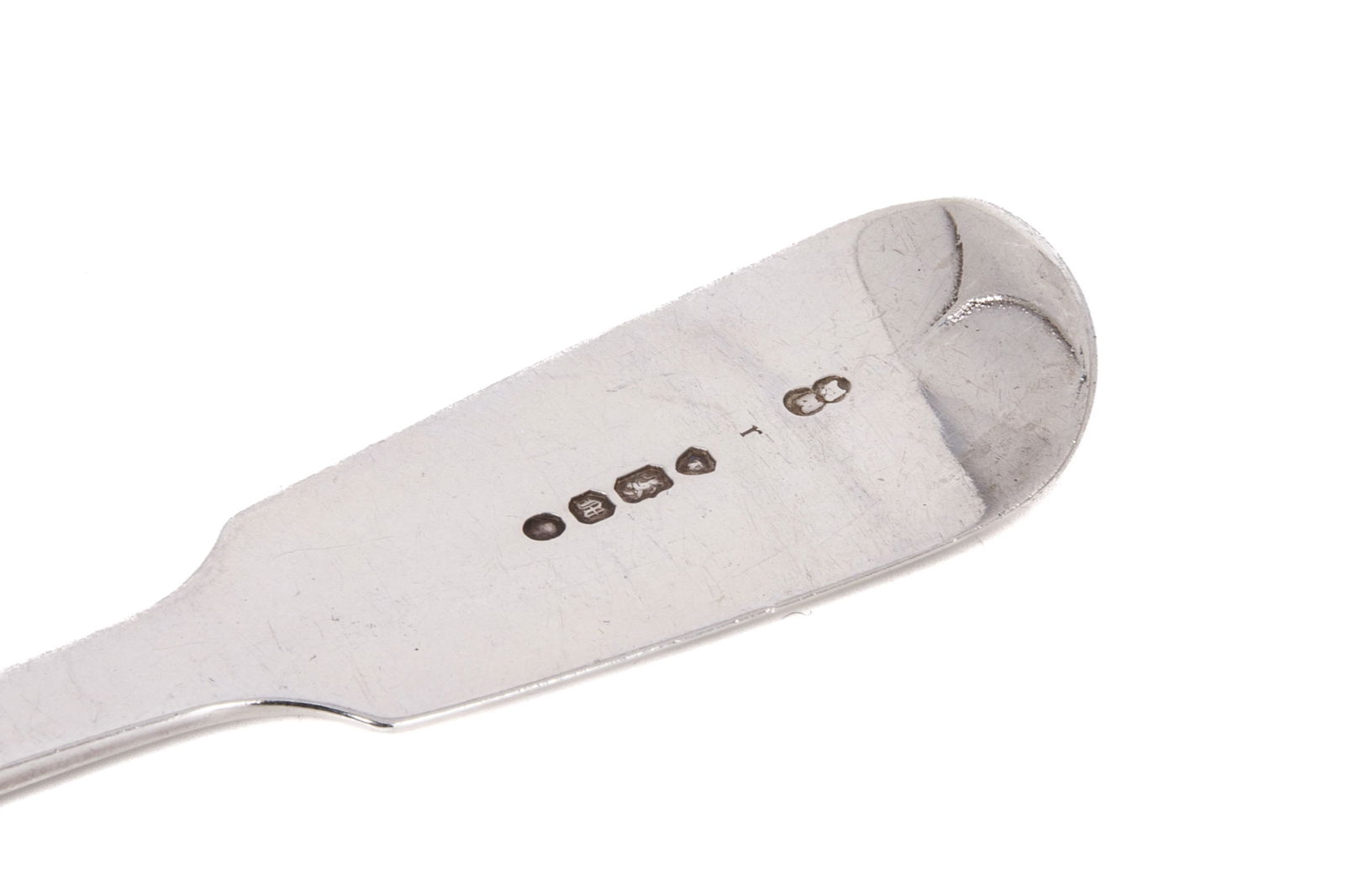 31pcs. SILVER FIDDLE PATTERN FLATWARE, 1215g - 2