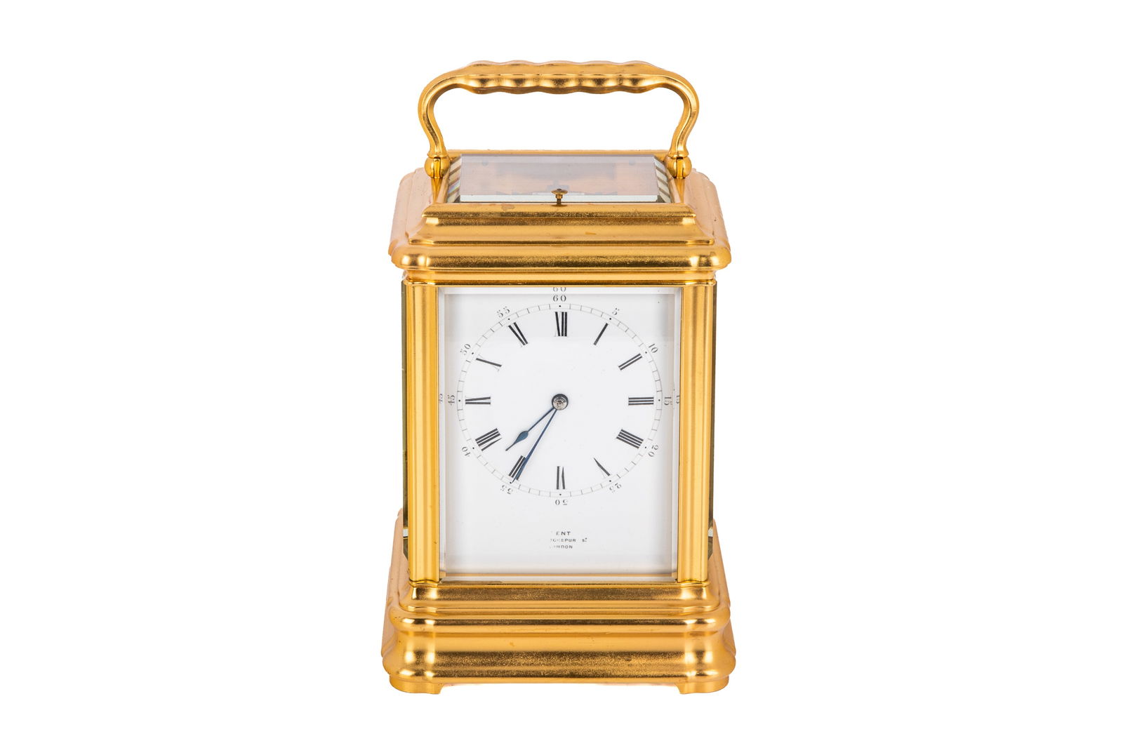 LARGE 19th C. FRENCH REPEATER CARRIAGE CLOCK (1 of 7)