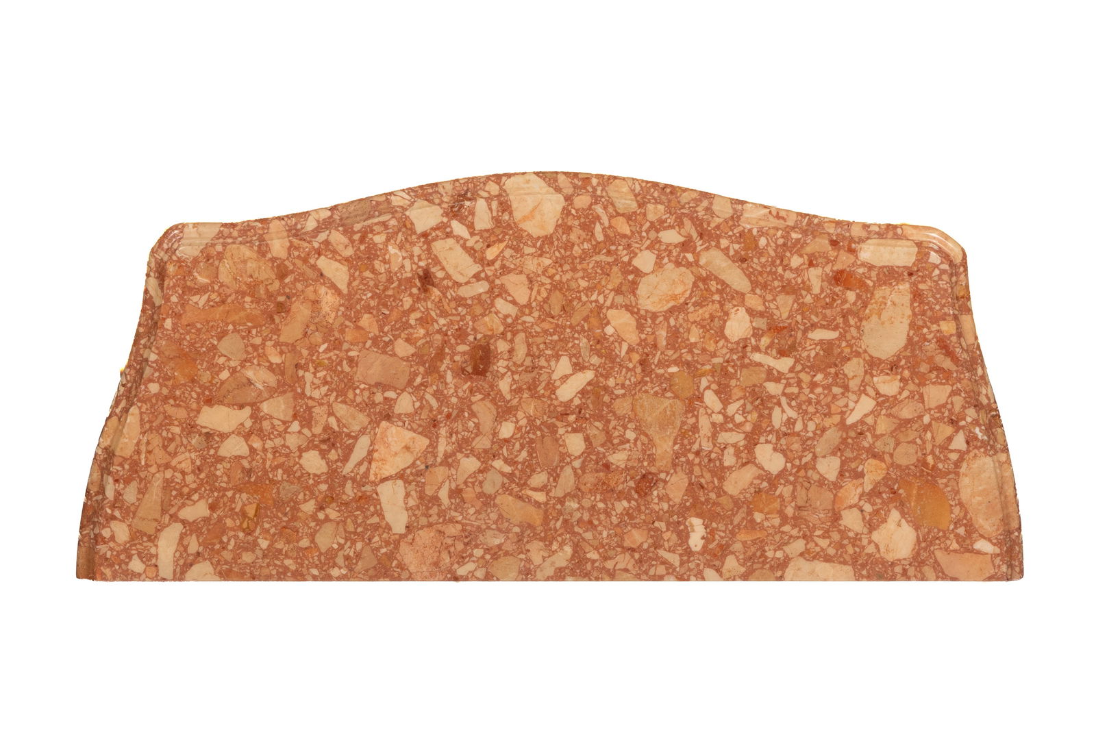 TWO-DRAWER BOMBE COMMODE WITH MARBLE TOP - 6