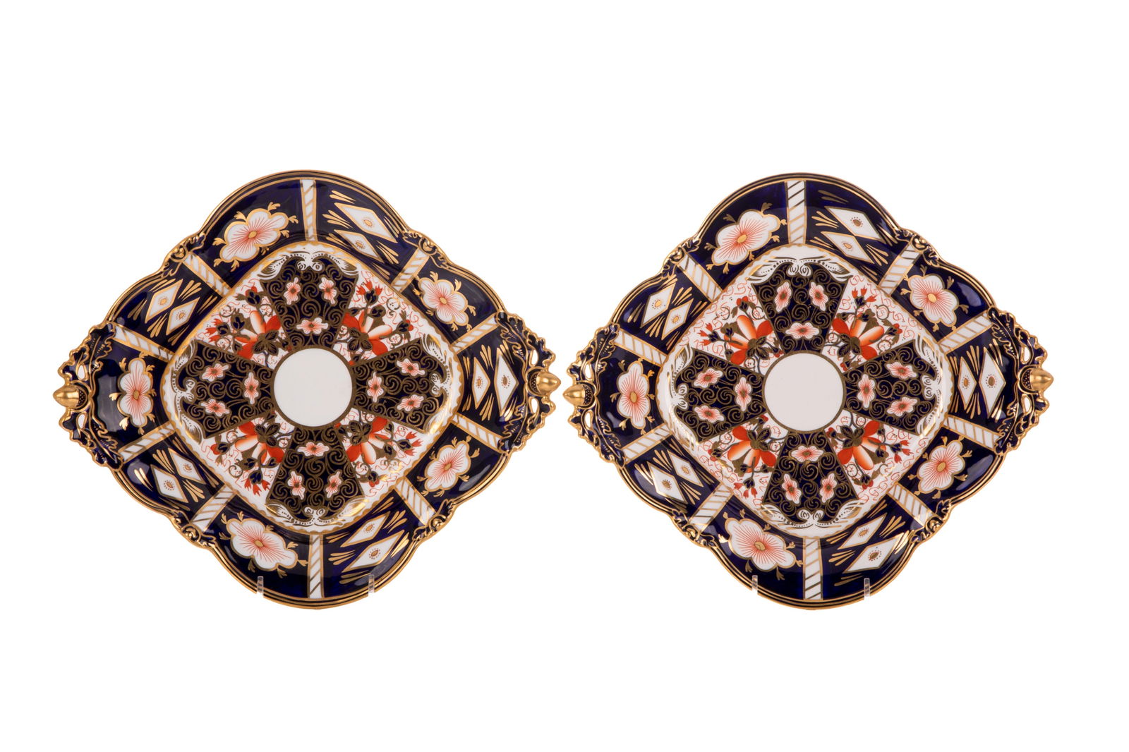 ROYAL CROWN DERBY IMARI PORCELAIN SERVING DISHES (1 of 4)