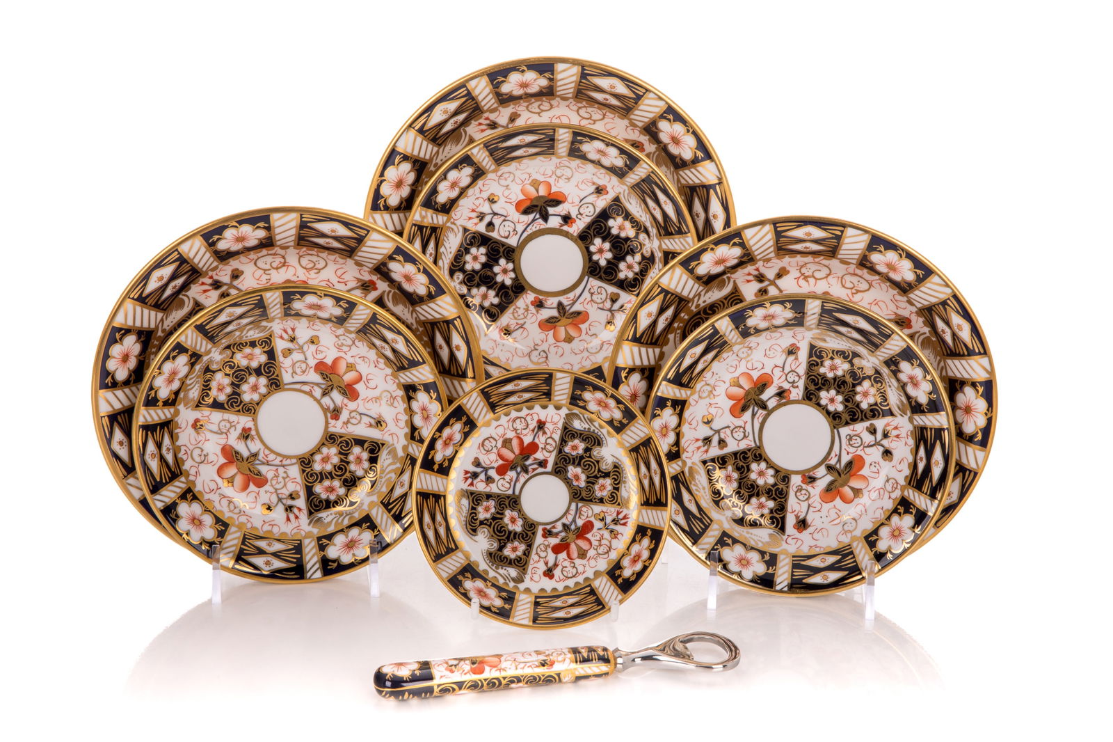 18pcs ROYAL CROWN DERBY IMARI 2451 DINNERWARE (1 of 3)