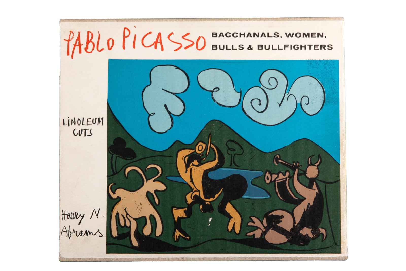 PICASSO. BACCHANALS, WOMEN, BULLS & BULLFIGHTERS: Author: Pablo Picasso; Introduction by Wilhelm Boeck Title: Picasso Linoleum Cuts. Bacchanals, Women, Bulls & Bullfighters Place Published: New York Publisher: Harry N. Abrams, Inc. Date Published: 19