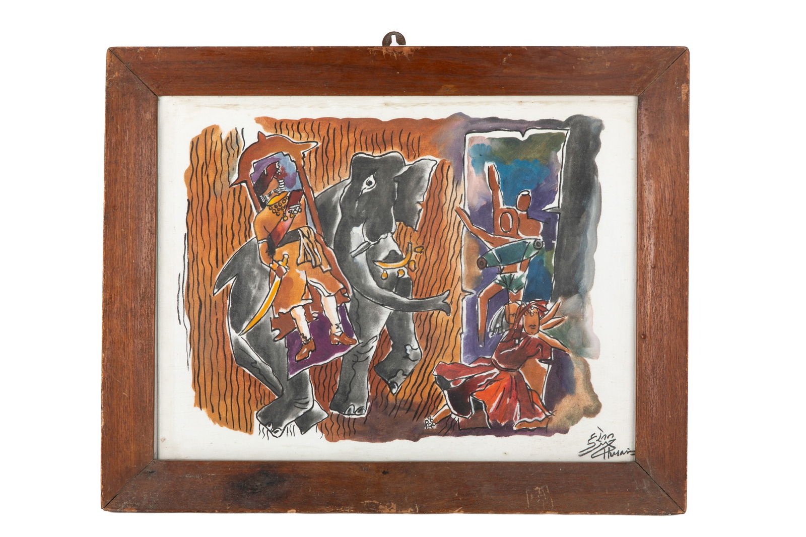 MAQBOOL FIDA HUSAIN (Indian, 1915-2011) - 2