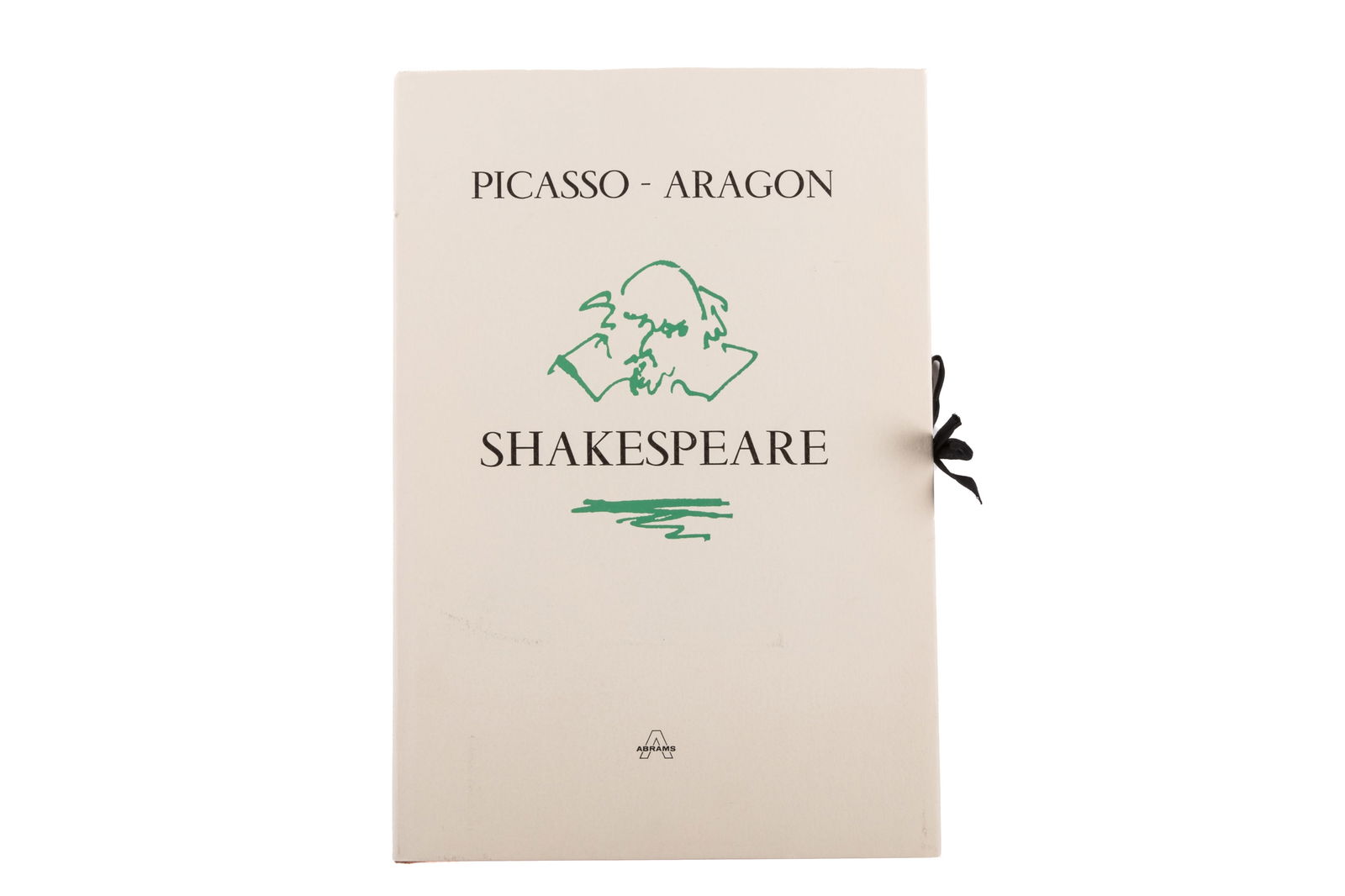 LOUIS ARAGON AND PABLO PICASSO. SHAKESPEARE: Author: Louis Aragon and Pablo Picasso Title: Shakespeare Place Published: New York Publisher: Harry N. Abrams, Inc. Date Published: 1965 Description: First edition. Red hardcover with black lettering
