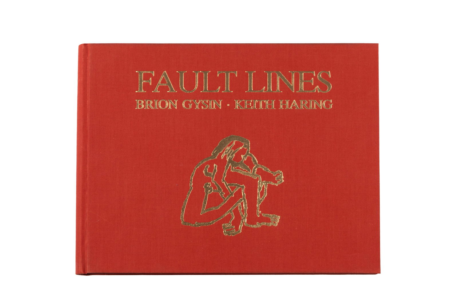BRION GYSIN & KEITH HARING. FAULT LINES (SIGNED) (1 of 4)