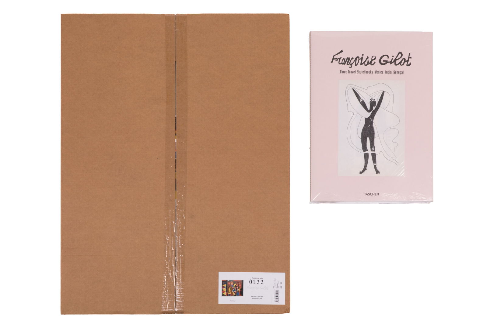 FRANCOISE GILOT. THREE TRAVEL SKETCHBOOKS. SENEGAL: Author: Francoise Gilot Title: Three Travel Sketchbooks: Venice, India, Senegal Place Published: Cologne Publisher: Benedikt Taschen Date Published: 2018 Description: Art Edition # 122 (no. 121-180) f