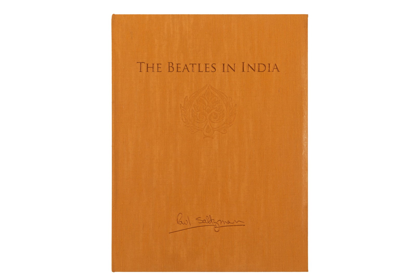 PAUL SALTZMAN. THE BEATLES IN INDIA. SUPER DELUXE: Author: Paul Saltzman Title: The Beatles in India Place Published: San Rafael, California Publisher: Insight Editions Date Published: 2006 Description: Signed and numbered limited edition, # 179 / 350