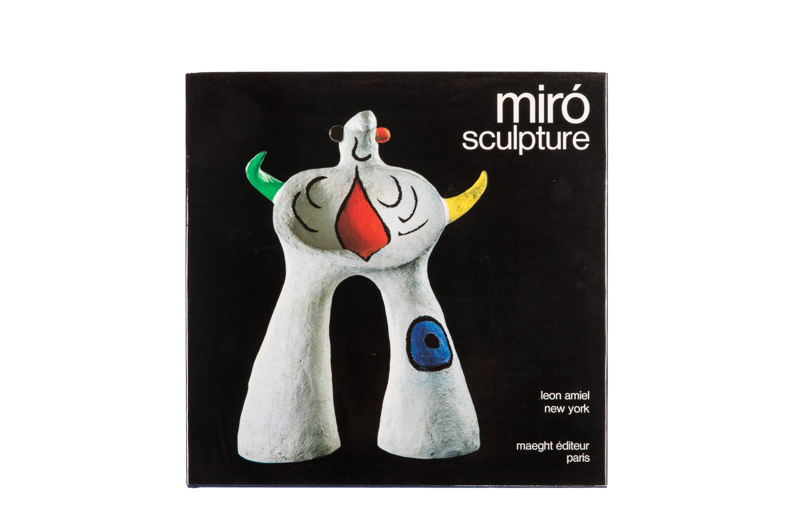 JOUFRROY AND TEXIDOR. MIRO. SCULPTURE.: Author: Alain Jouffroy and Joan Texidor Title: Miro. Sculpture Place Published: New York Publisher: Leon Amiel Date Published: 1974 Description: First American edition. Blue cloth hardcover with white
