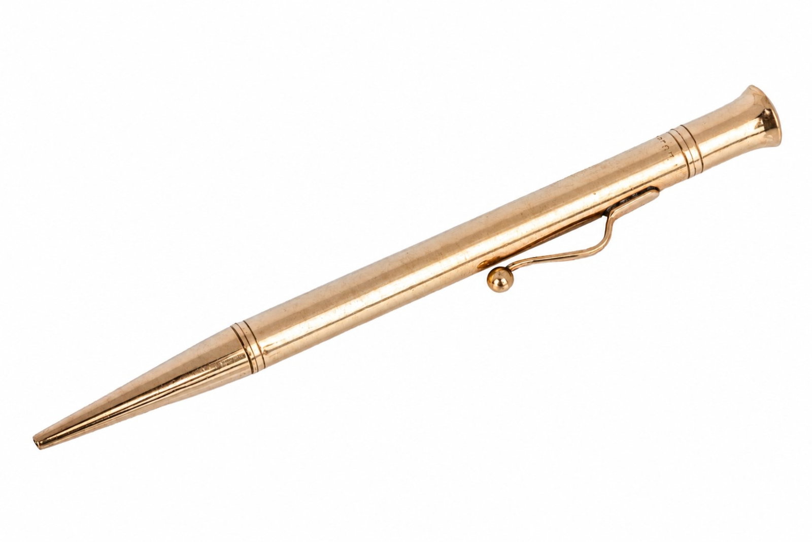 9K BRITISH-MADE GOLD MECHANICAL PENCIL 28.7g (1 of 4)