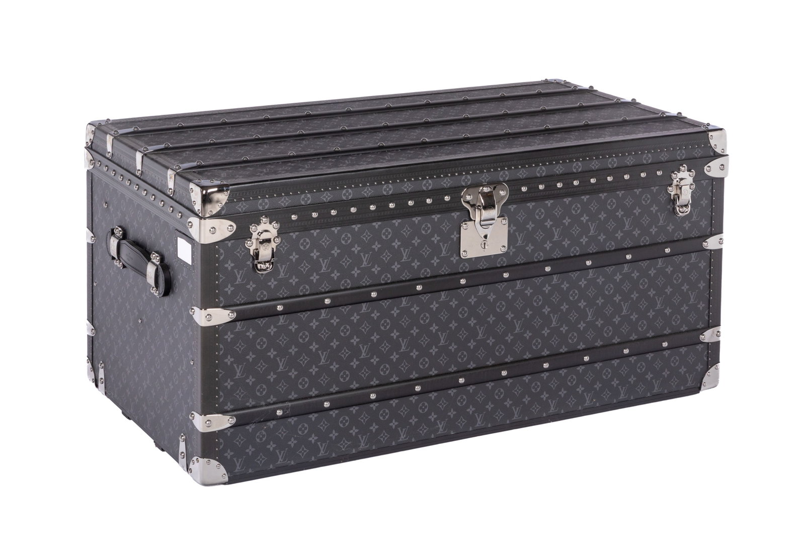 LOUIS VUITTON STEAMER TRUNK COURRIER LOZINE 110 (1 of 9)