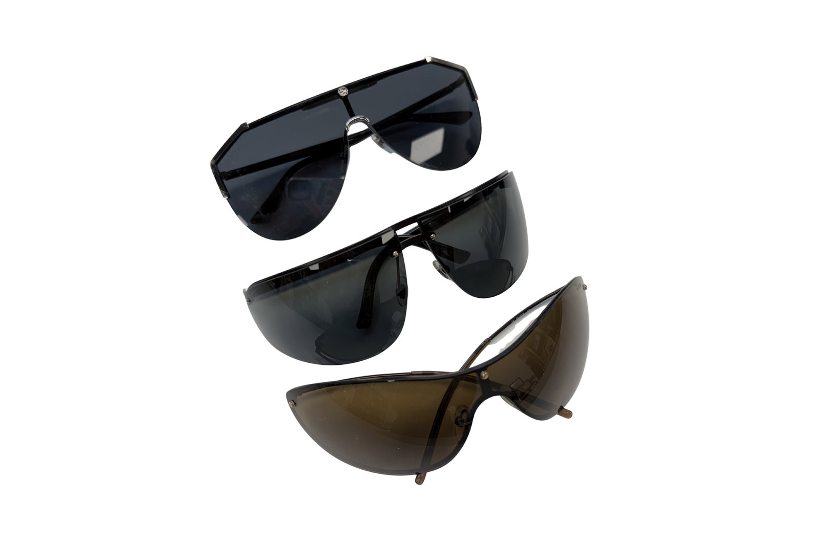 THREE PAIRS OF GUCCI SUNGLASSES (1 of 1)