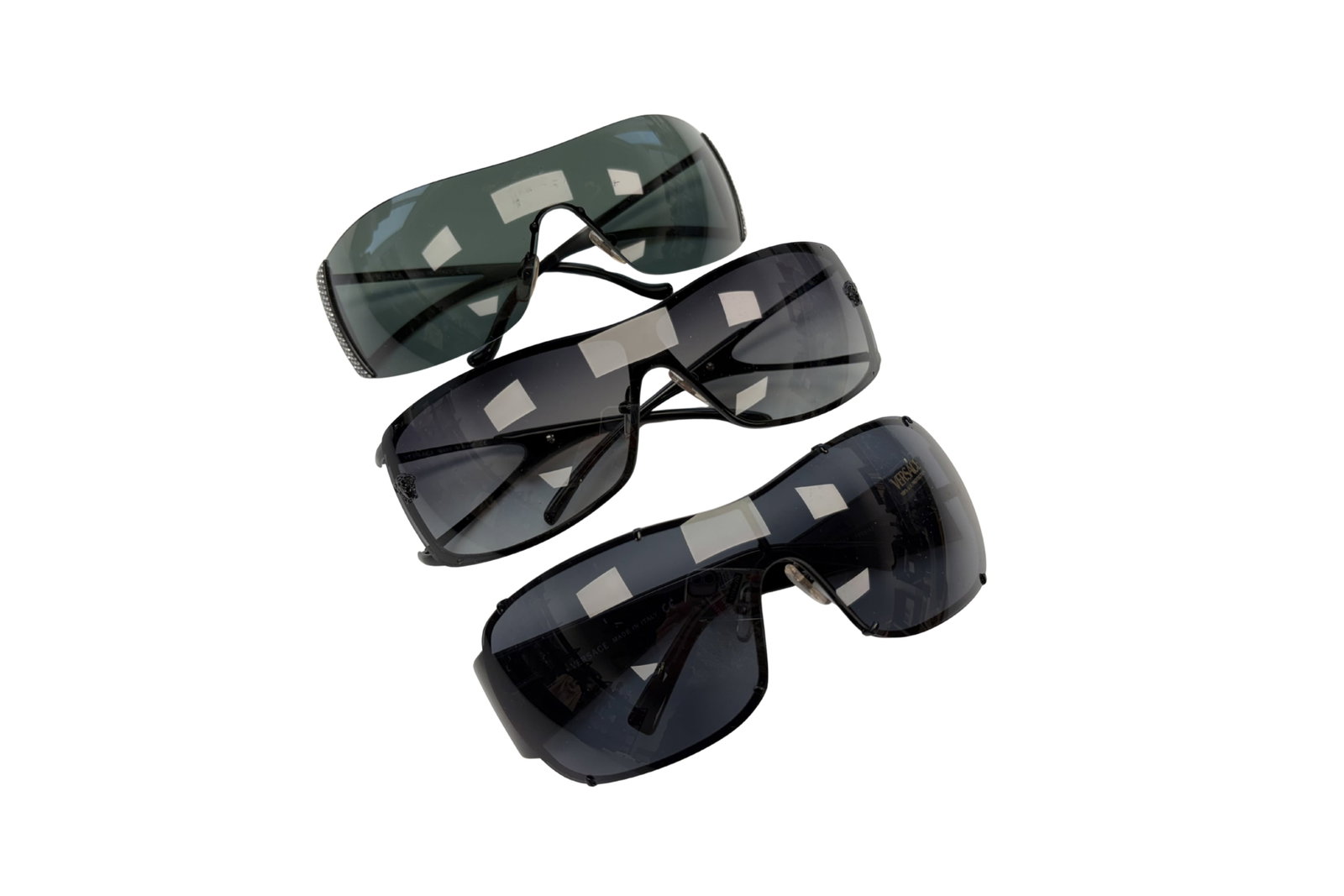 THREE PAIRS OF VERSACE SUNGLASSES (1 of 1)