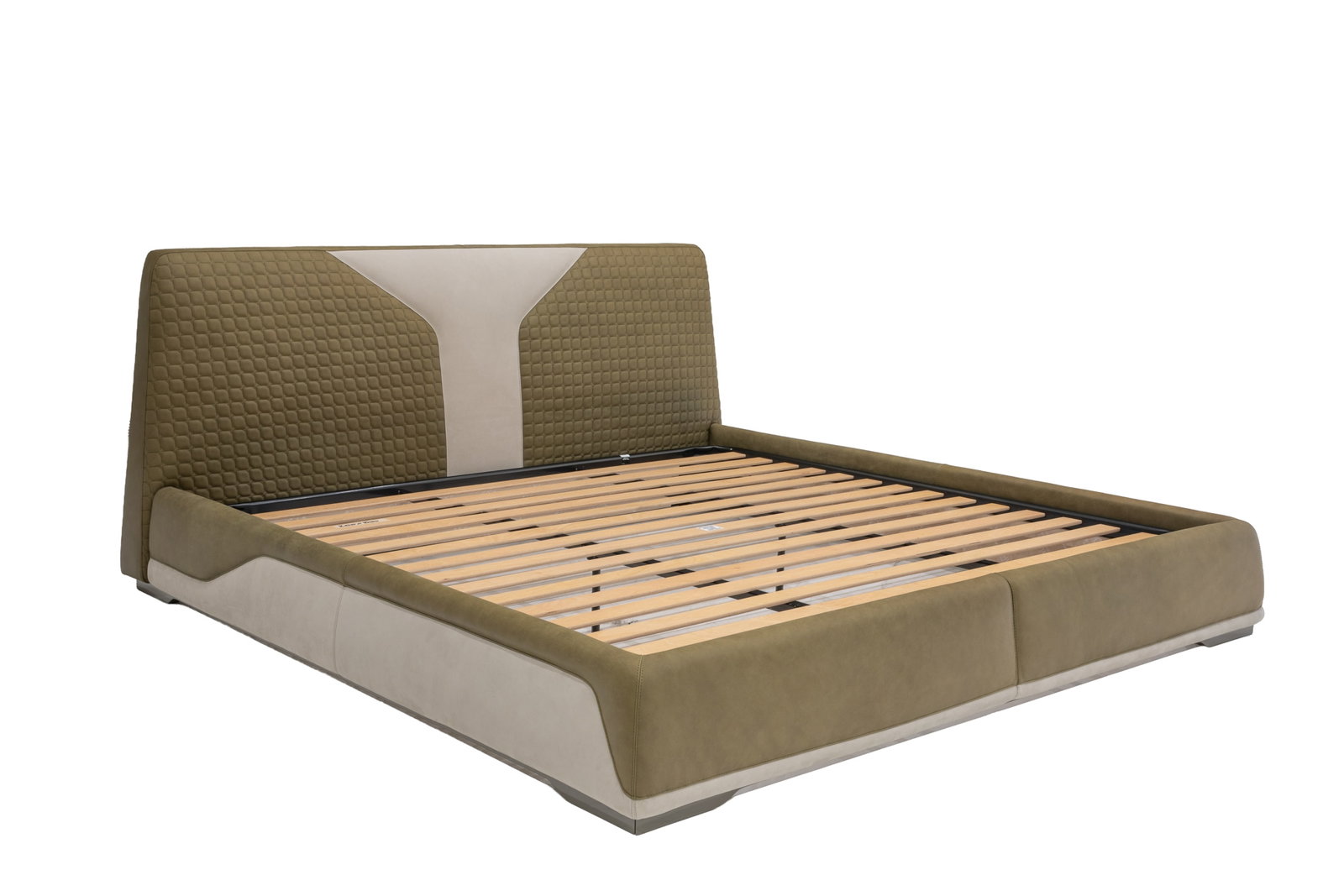 ASTON MARTIN V148 KING SIZE BED FRAME: H. 38 1/2" x W. 80 1/2"