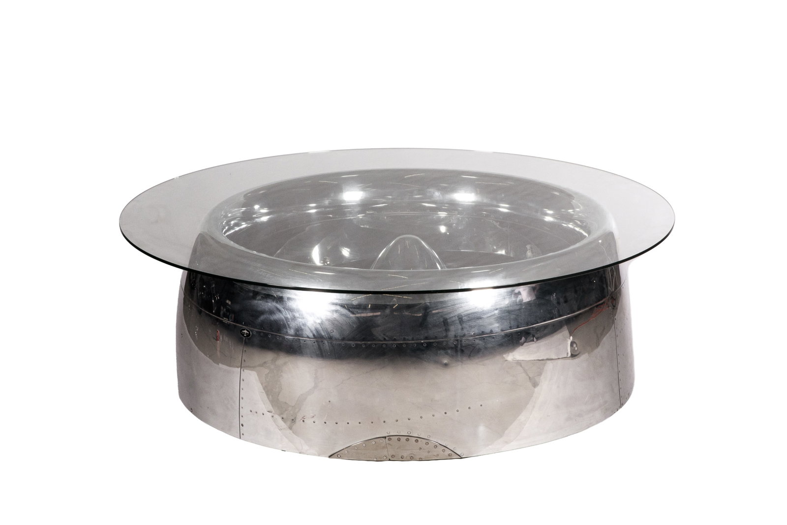 LEARJET TURBINE ENGINE AS COFFEE TABLE (1 of 2)