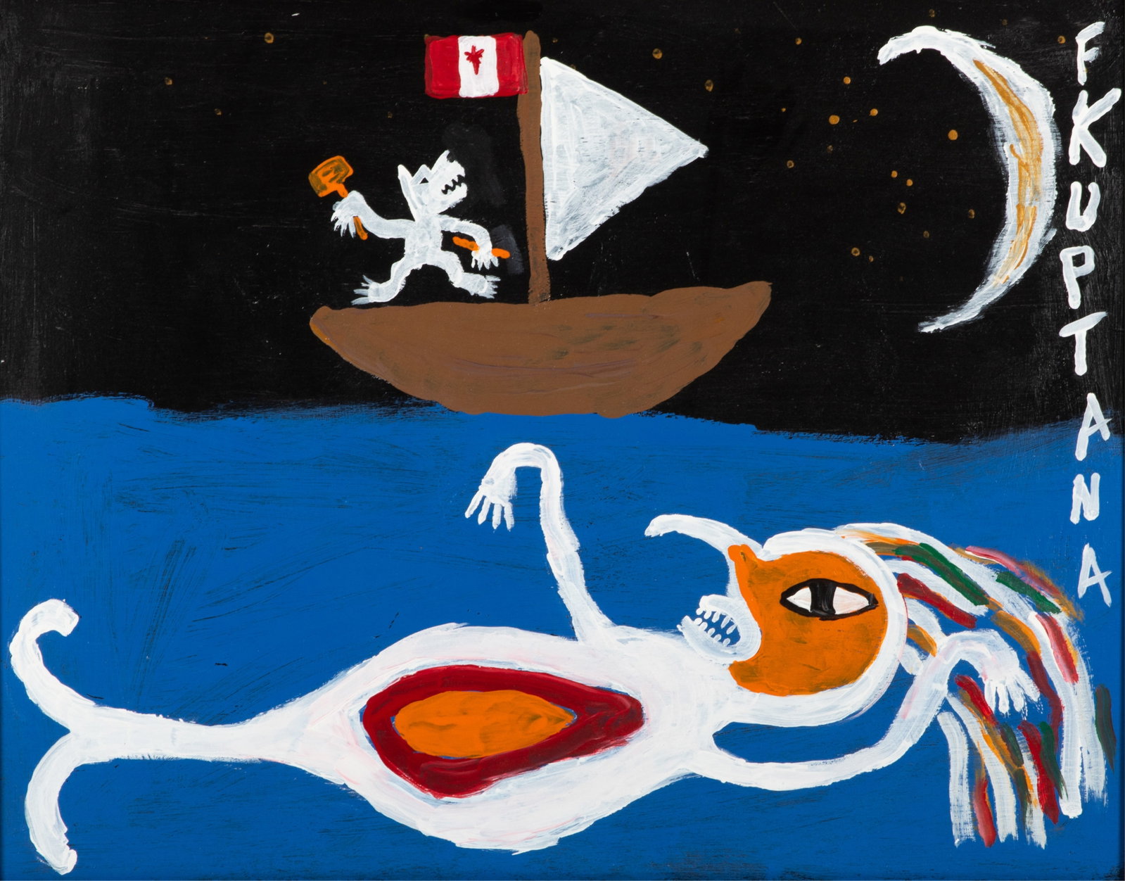 FLOYD KUPTANA (Inuvialuk, 1964-2021) (1 of 4)