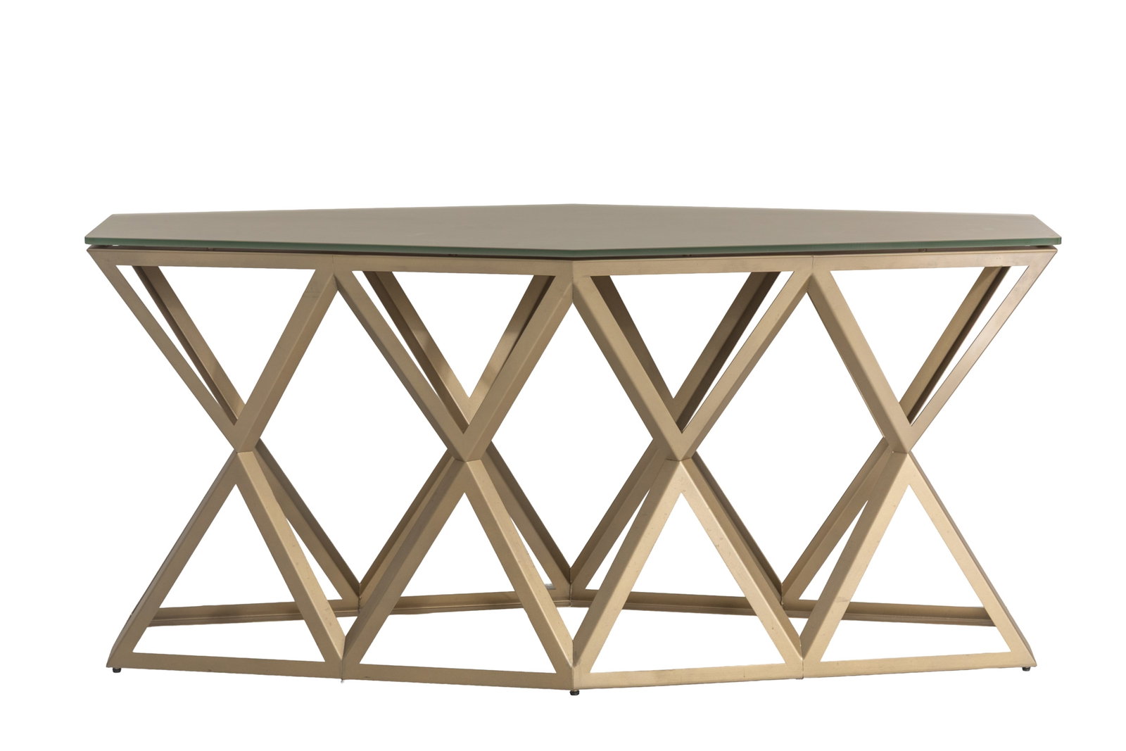 MODERN X-DESIGN CONSOLE TABLE - 2