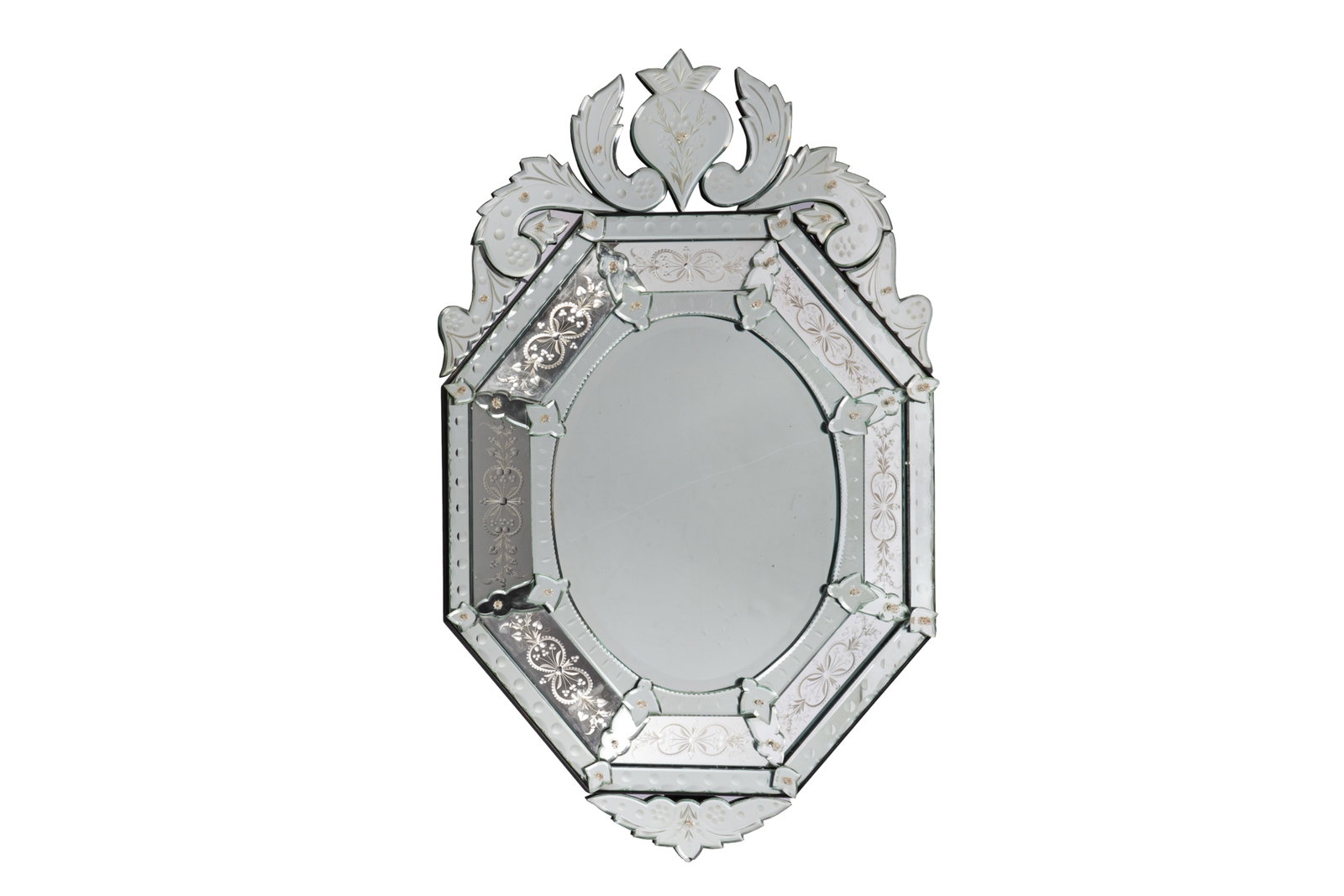 MURANO GLASS MIRROR (1 of 2)
