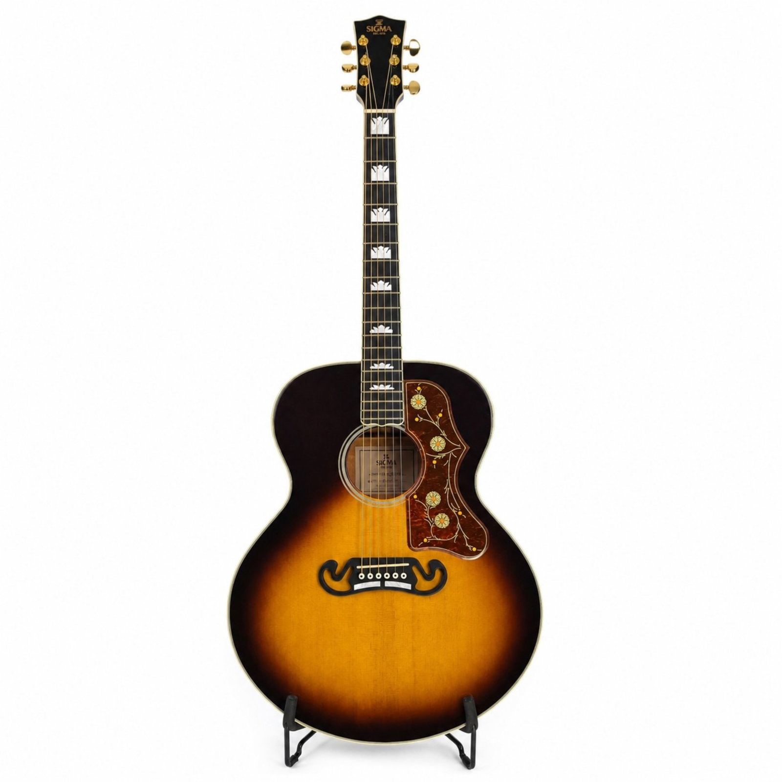 MYLES GOODWYN'S SIGMA GJA-SG200: Serial number 210417631. Sunburst finish. Provenance: Estate of Myles Goodwyn (lead vocalist, guitarist, and principal songwriter for April Wine) Excellent