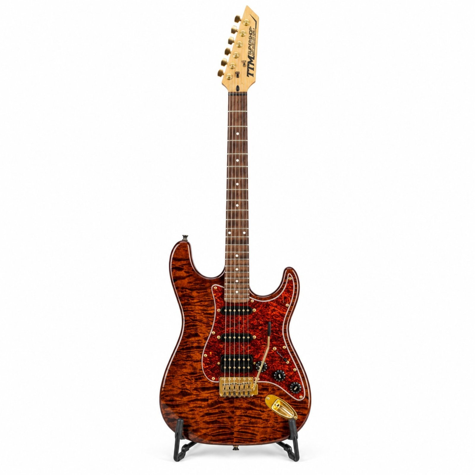 MYLES GOODWYN'S TTM SLAYER CUSTOM QTM GUITAR (1 of 7)