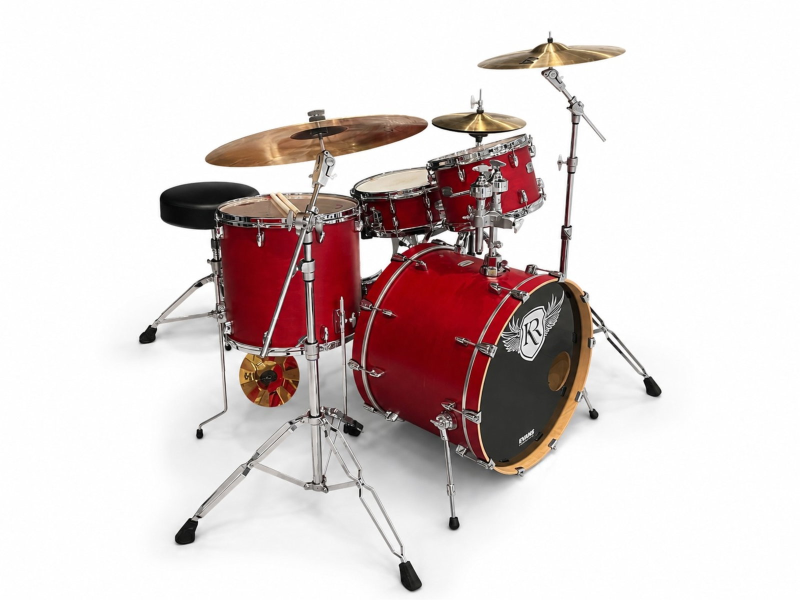 YAMAHA TOUR CUSTON DRUM KIT SET (1 of 1)